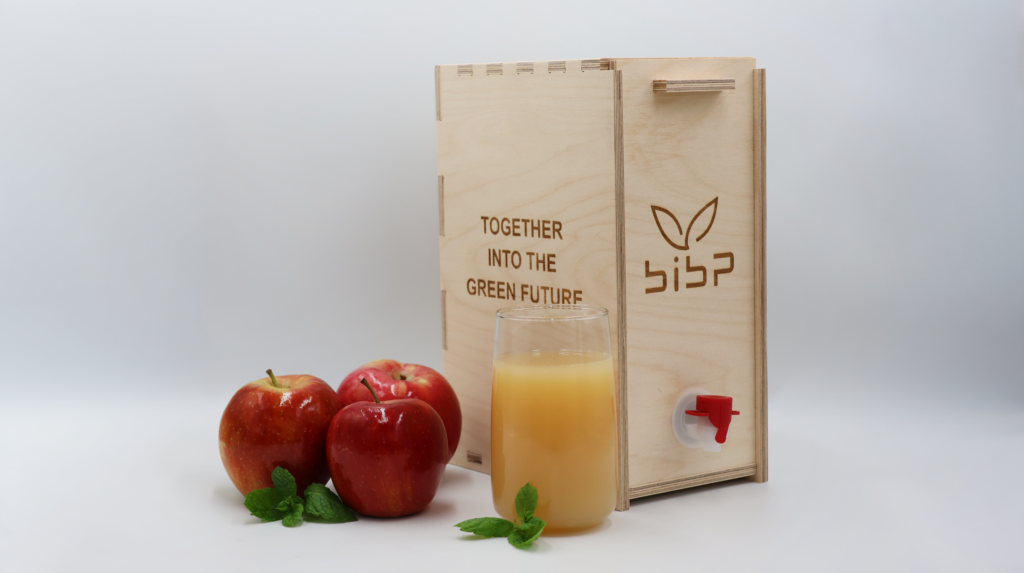 Bag in box packaging for juices