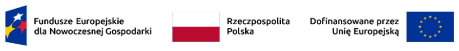 Fundusze Europejskie dla Nowoczesnej Gospodarki, Rzeczpospolita Polska, Dofinansowane przez Unię Europejską